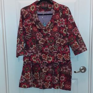 Vintage Style Floral Suit - Lord and Taylor